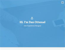 Tablet Screenshot of danottenad.com
